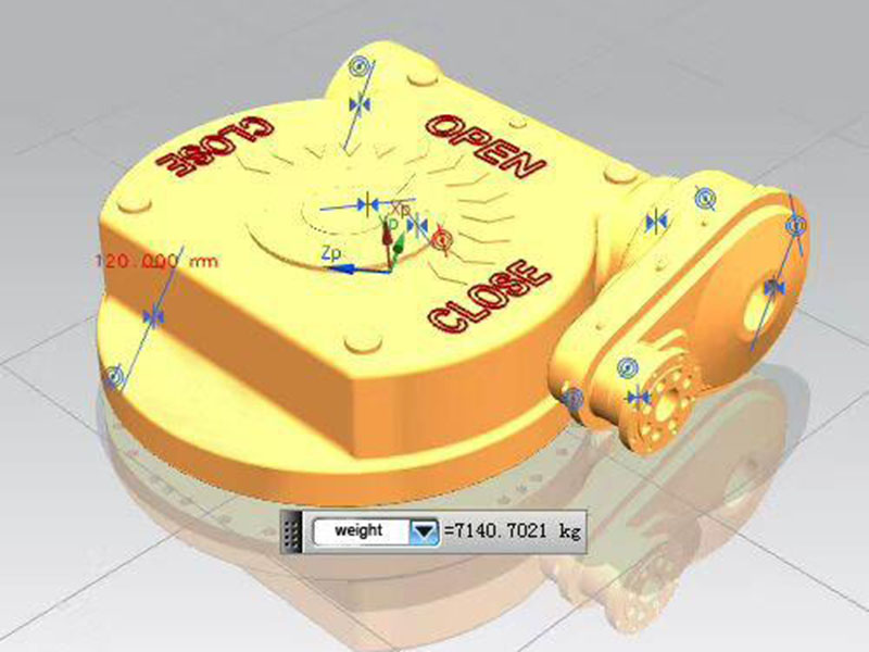 1 Million Newton Meter Gearbox